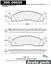 Disc Brake Pad Set CE 306.09650