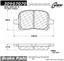 Disc Brake Pad Set CE 309.07070