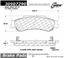 Disc Brake Pad Set CE 309.07290