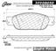 Disc Brake Pad Set CE 309.08050