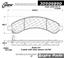 Disc Brake Pad Set CE 309.09890