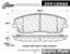 Disc Brake Pad Set CE 309.10560