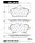 Disc Brake Pad Set CE 309.12040