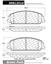 Disc Brake Pad Set CE 309.13510