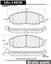 Disc Brake Pad Set CE 309.14630