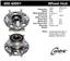 Axle Bearing and Hub Assembly CE 400.40001