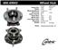 Axle Bearing and Hub Assembly CE 400.45002