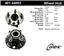 Axle Bearing and Hub Assembly CE 401.44003