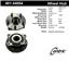 Axle Bearing and Hub Assembly CE 401.44004