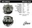 2007 Dodge Nitro Axle Bearing and Hub Assembly CE 402.58002E