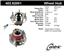 Axle Bearing and Hub Assembly CE 402.62001E