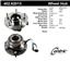 Axle Bearing and Hub Assembly CE 402.62013E