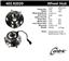 Axle Bearing and Hub Assembly CE 402.62020E