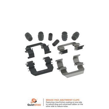 2004 Hyundai Tiburon Disc Brake Hardware Kit CK 13425Q