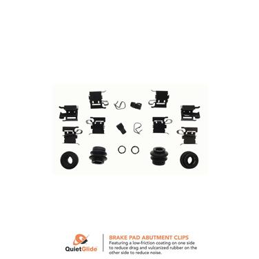 2013 Toyota Prius Disc Brake Hardware Kit CK 13465Q