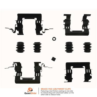 2009 Nissan Altima Disc Brake Hardware Kit CK 13517Q