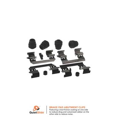 2009 Nissan Rogue Disc Brake Hardware Kit CK 13520Q