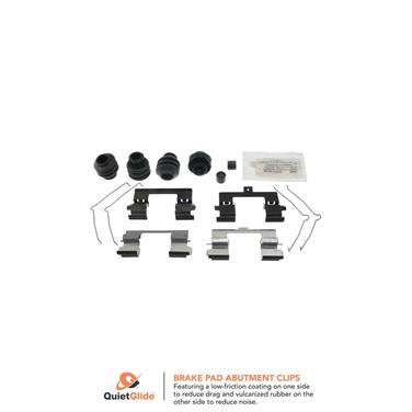 2009 Honda Pilot Disc Brake Hardware Kit CK 13555Q