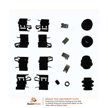 2011 Toyota Sienna Disc Brake Hardware Kit CK 13571Q