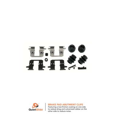 2012 Toyota Highlander Disc Brake Hardware Kit CK 13592Q