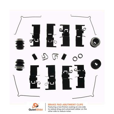 2014 Toyota Avalon Disc Brake Hardware Kit CK 13625Q