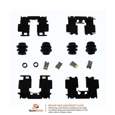 2014 Toyota RAV4 Disc Brake Hardware Kit CK 13665Q