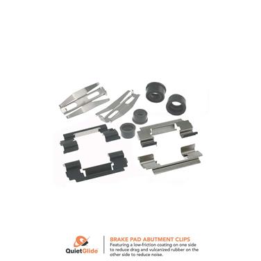 2000 Chevrolet Corvette Disc Brake Hardware Kit CK H5634Q