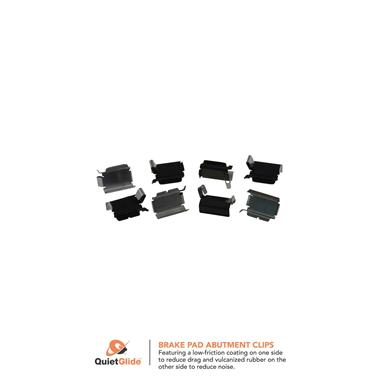 2012 Volkswagen Routan Disc Brake Pad Installation Kit CK P1326