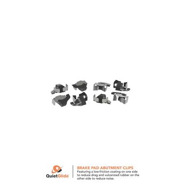 2011 Ford F-350 Super Duty Disc Brake Pad Installation Kit CK P1334