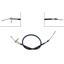 1995 Mercedes-Benz E420 Parking Brake Cable DB C660154