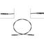 2002 Chevrolet Silverado 2500 HD Parking Brake Cable DB C660204