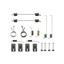 1999 Mazda Protege Drum Brake Hardware Kit DB HW17370