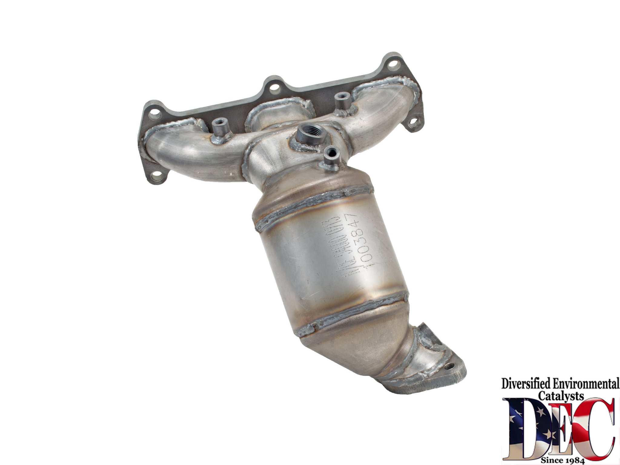 2008 Hyundai Santa Fe Exhaust Manifold with Integrated Catalytic