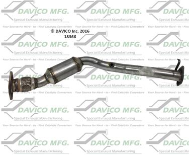 2008 Chevrolet Impala Catalytic Converter DV 18366