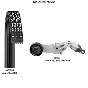 Serpentine Belt Drive Component Kit DY 5060745K1