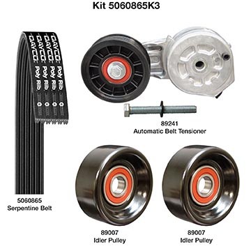 Serpentine Belt Drive Component Kit DY 5060865K3