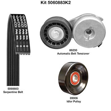 Serpentine Belt Drive Component Kit DY 5060883K2