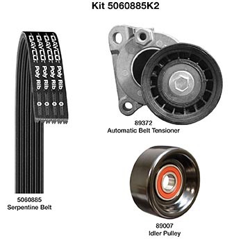 Serpentine Belt Drive Component Kit DY 5060885K2