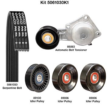 Serpentine Belt Drive Component Kit DY 5061030K1