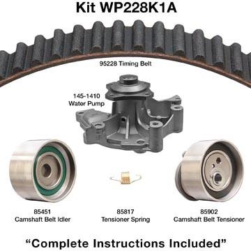 1996 Mazda MX-6 Engine Timing Belt Kit with Water Pump DY WP228K1A