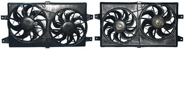 Dual Radiator and Condenser Fan Assembly AY 6017114