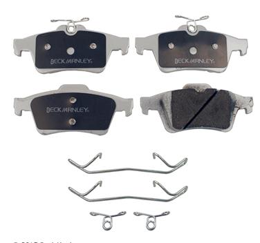 Disc Brake Pad and Hardware Kit BA 085-6753