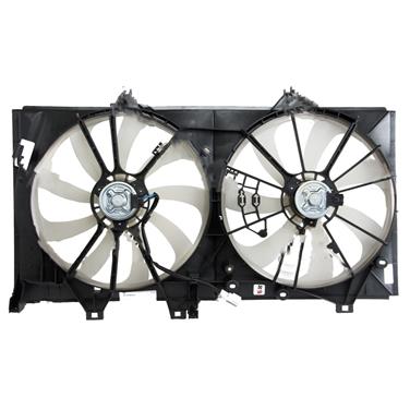 Dual Radiator and Condenser Fan Assembly FS 76260
