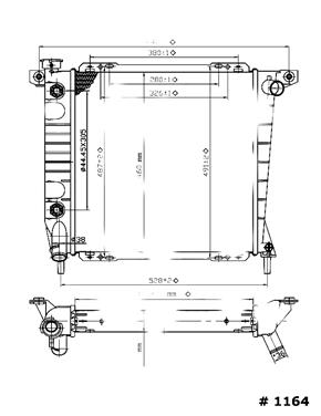 Radiator GP 1164C