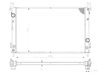 Radiator GP 13025C