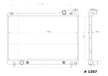 Radiator GP 1307C