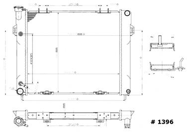 Radiator GP 1396C
