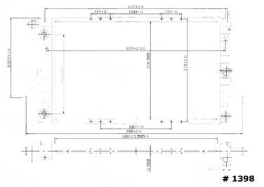 Radiator GP 1398C