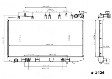 Radiator GP 1426C