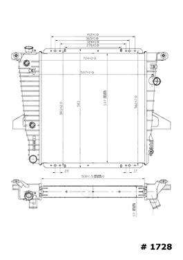 Radiator GP 1728C